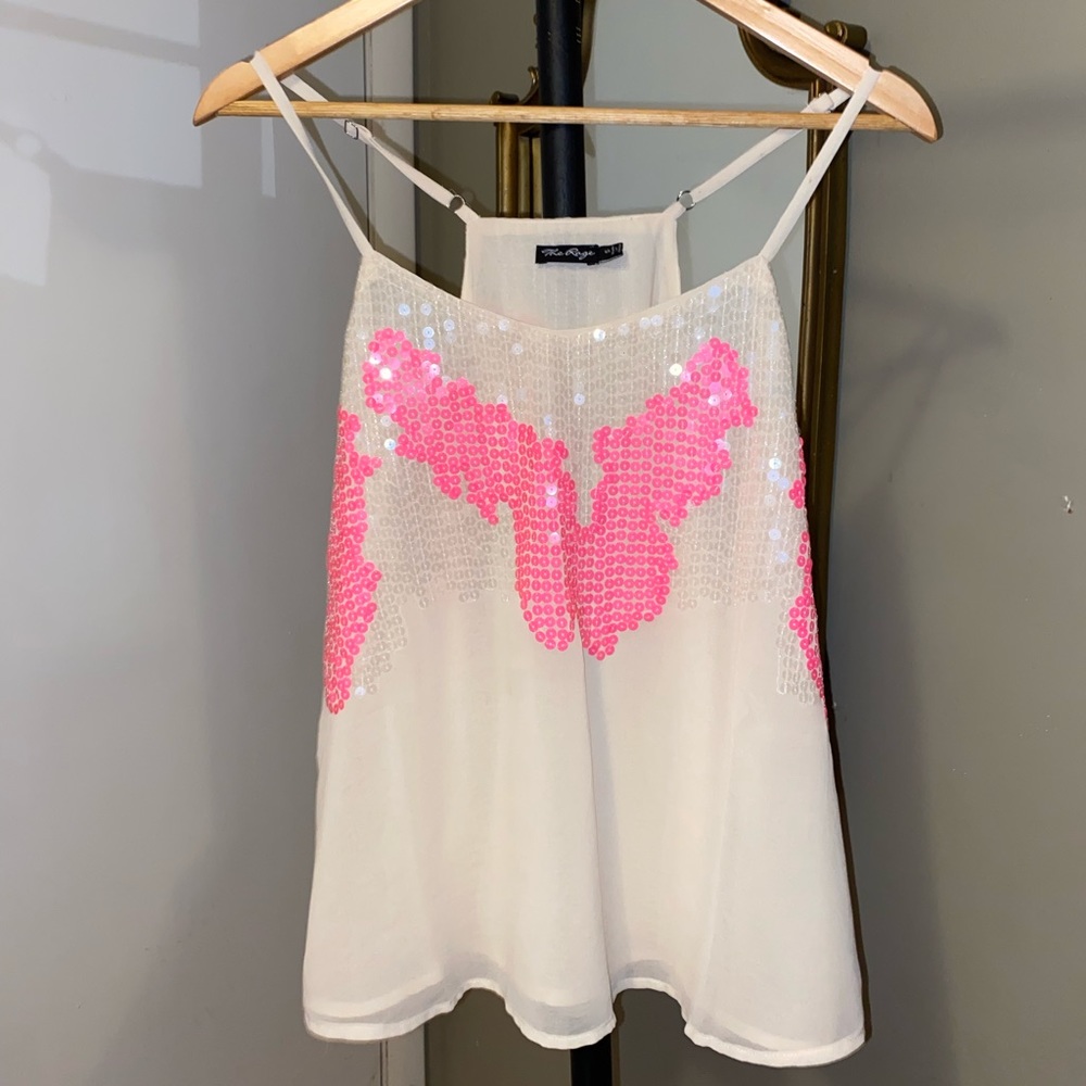 The Rage Sequin Tank Top size Small